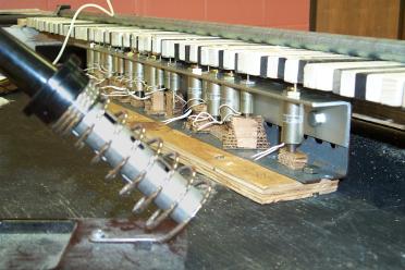 Close up of Solenoids