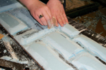 Close Up Styrofoam
